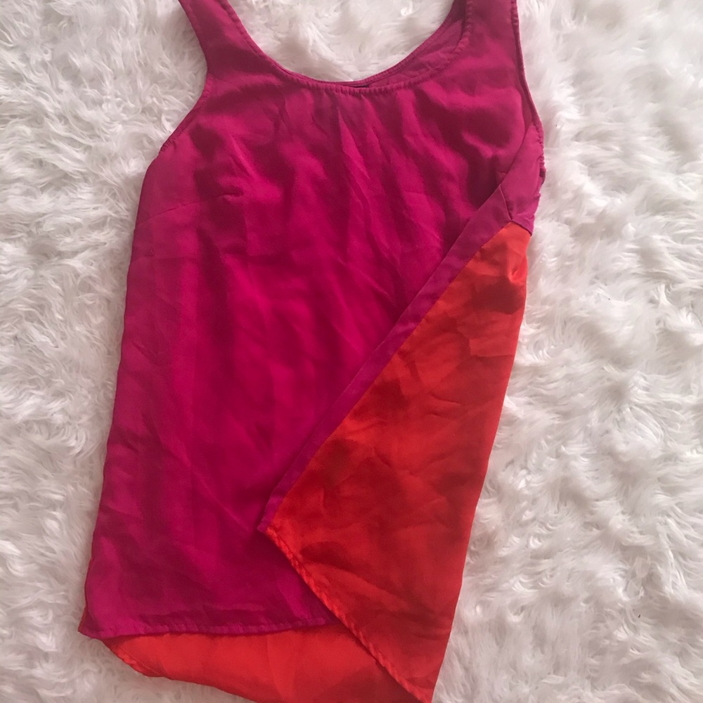 Pink/Orange size S tank top